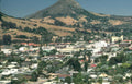 city hill redtiled Vintage A4 Photo Print