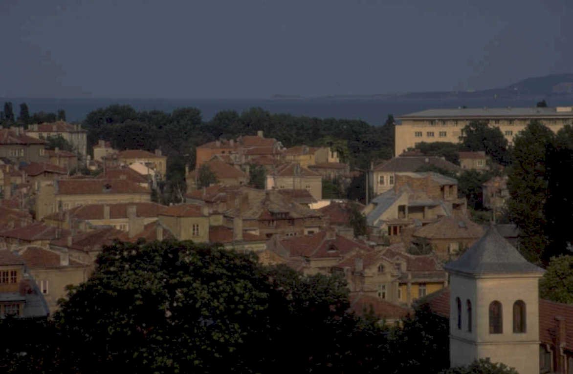 cityscape split croatia 1980s 1990s A4 Photo Print