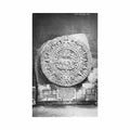 ciudad de mexico calendario azteca piedra del sol ed desconocido Vintage A4 Photo Print