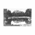 ciudad de mexico castillo de chapultepec y museo nal de historia foto postal ed desconocido 1 Vintage A4 Photo Print