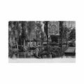 ciudad de mexico chinampas en xochimilco ed latapi y bert 116 Vintage A4 Photo Print