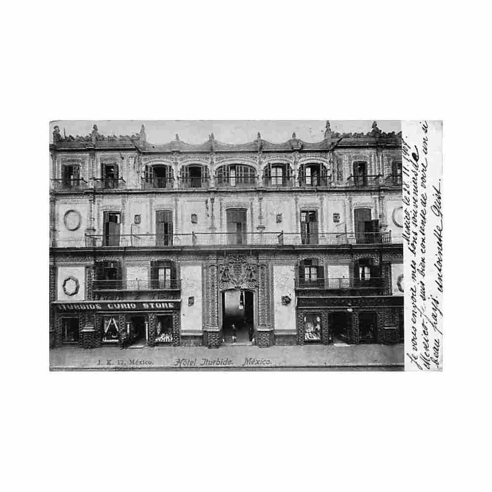 ciudad de mexico hotel iturbide iturbide curio store ed jk 12 Vintage A4 Photo Print