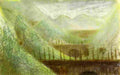 ciurlionis bridges Art A4 Photo Print