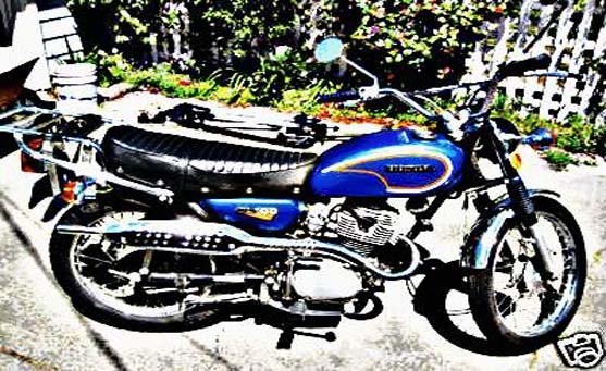 cl100 motorbike A4 Photo Print