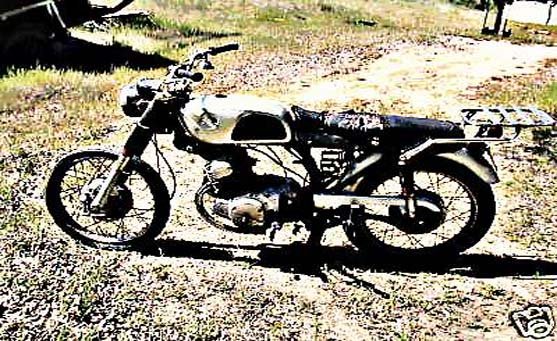 cl160 motorbike A4 Photo Print
