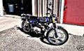 cl175 motorbike A4 Photo Print