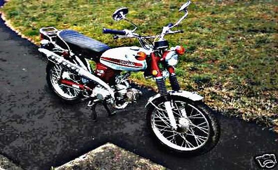 cl70 motorbike A4 Photo Print