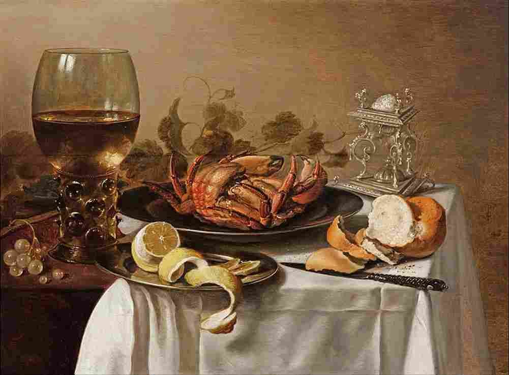 claesz pieter a still life with a roemer Art A4 Photo Print