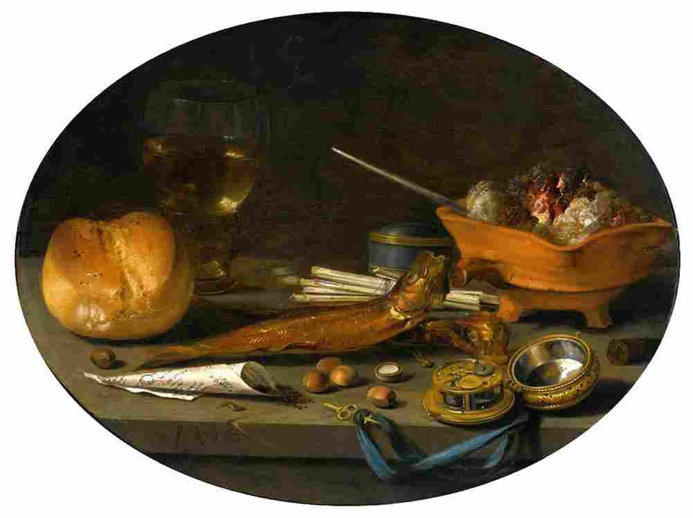 claesz pieter still life Art A4 Photo Print