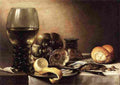 claesz pieter still life with oysters Art A4 Photo Print