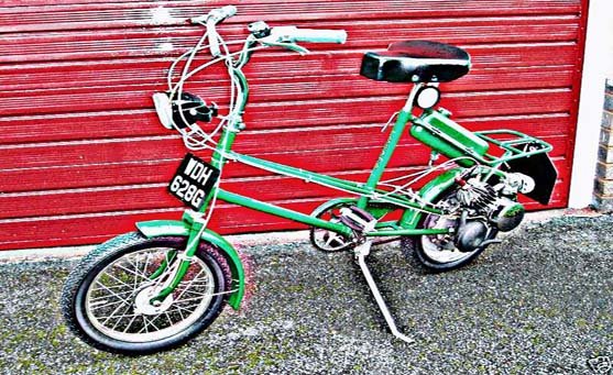 clark scamp (2) motorbike A4 Photo Print