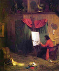 clear william holbrook beard in his studio Art A4 Photo Print