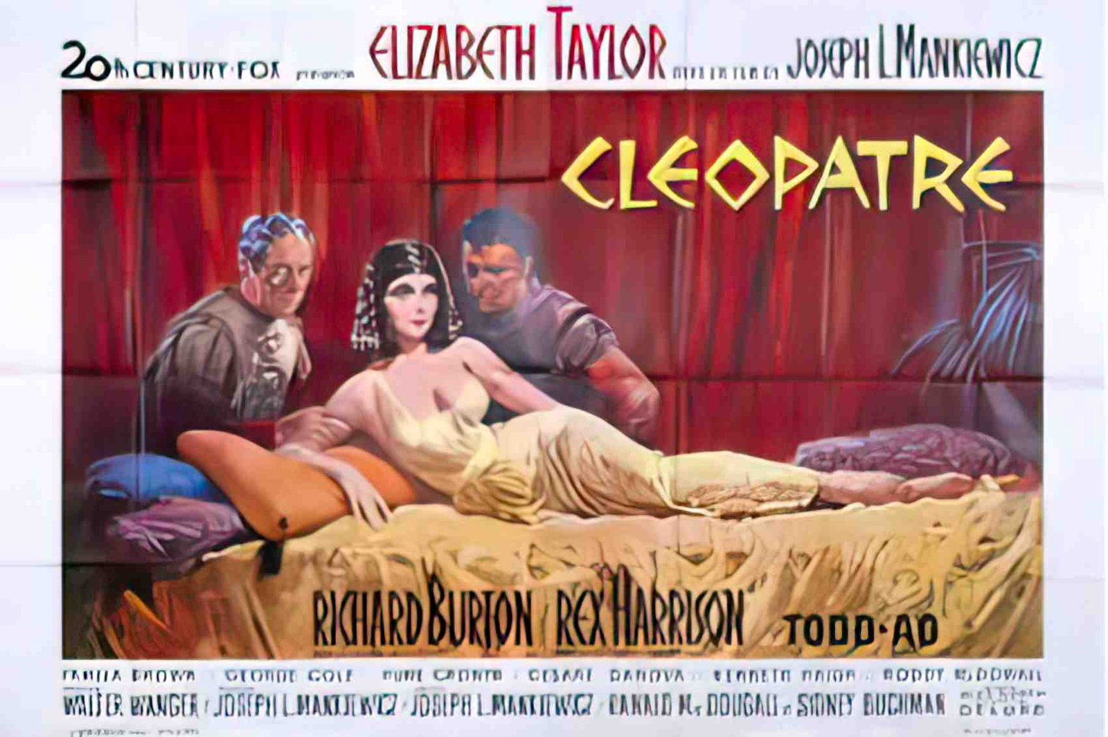 cleopatre 2P Advert A4 Photo Print