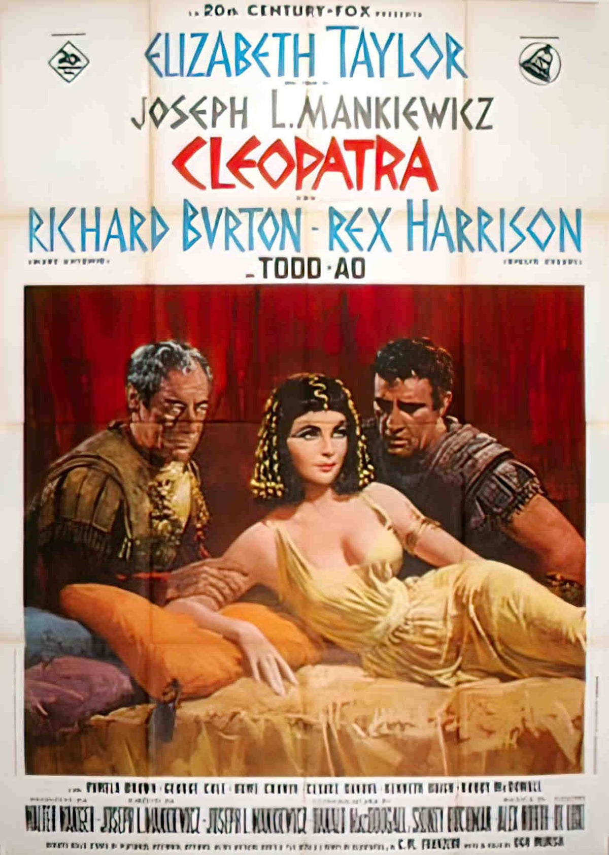 cleopatre ital 4F Advert A4 Photo Print