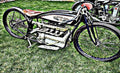 cleveland motorbike A4 Photo Print