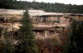 cliff dwellings mesaverde Vintage A4 Photo Print
