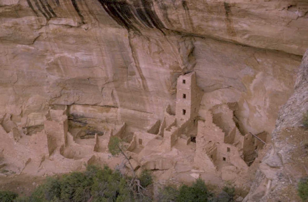 cliff palace mesaverde 1 1980s 1990s A4 Photo Print