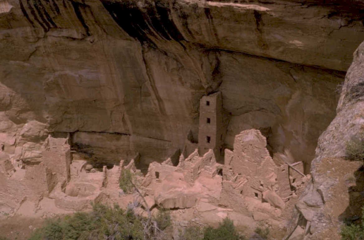 cliff palace mesaverde 2 1980s 1990s A4 Photo Print