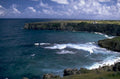 cliff waves barbados 1980s 1990s A4 Photo Print