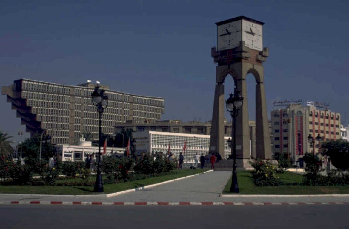 clock tower oman 1980s 1990s A4 Photo Print