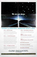 close encounters us 1sh ufo Advert A4 Photo Print