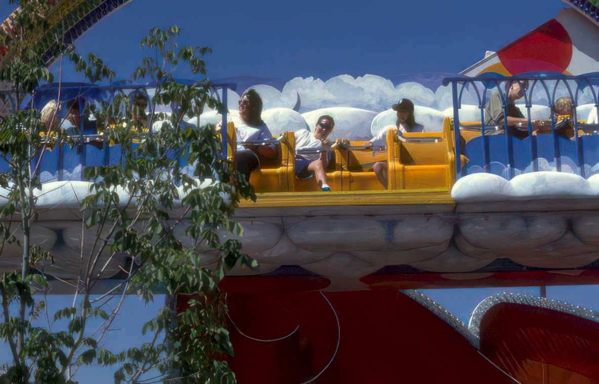 cloud climber ride Vintage A4 Photo Print