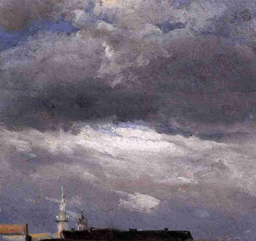 cloud st Art A4 Photo Print UK