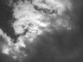 clouds cumulus daylight1980s 1990s A4 Photo Print