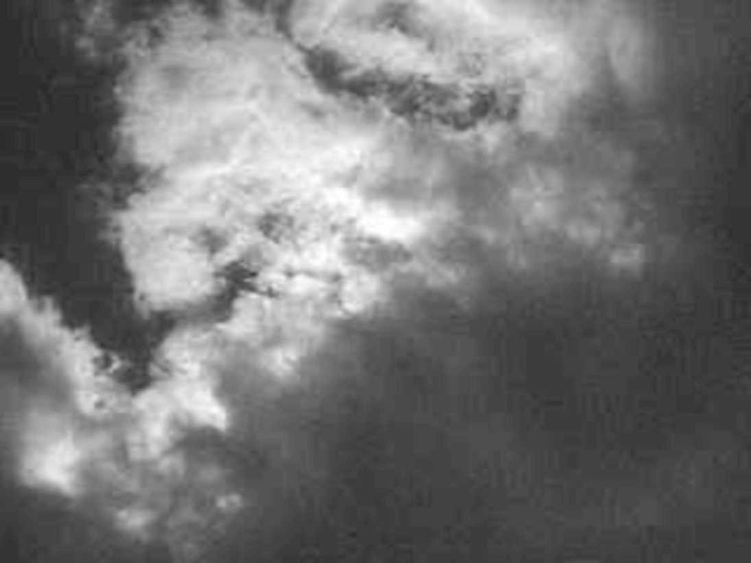 clouds cumulus daylight1980s 1990s A4 Photo Print