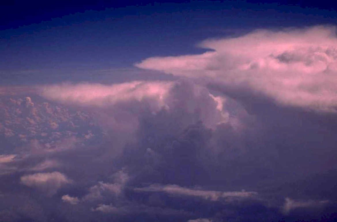 clouds sky twilight 1980s 1990s A4 Photo Print