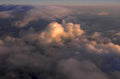 clouds sunrise mountains 1980s 1990s A4 Photo Print