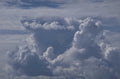 cloudscape cumulus blue 2 1980s 1990s A4 Photo Print