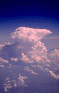 cloudscape sunset cumulus 1980s 1990s A4 Photo Print