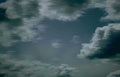 cloudy day sky Vintage A4 Photo Print