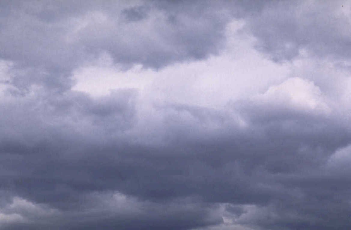 cloudy sky day 1980s 1990s A4 Photo Print
