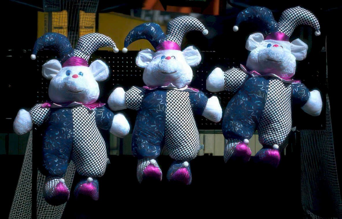 clown dolls retail Vintage A4 Photo Print