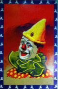 clown3 Vintage Advert A4 Photo Print