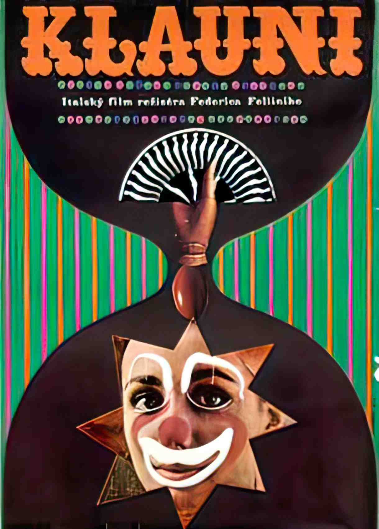clowns les czech Advert A4 Photo Print