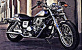 cmx450c rebel motorbike A4 Photo Print