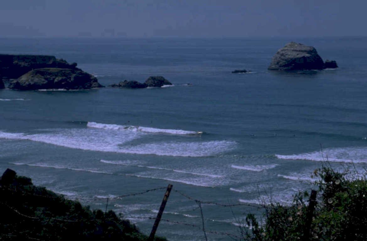 coast islands waves 1980s 1990s A4 Photo Print