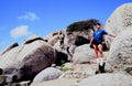 coast rock climb1980s 1990s A4 Photo Print