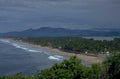 coastal beach landscape 1980s 1990s A4 Photo Print