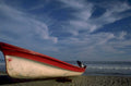 coastal boat beach 1980s 1990s A4 Photo Print