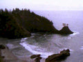 coastal cliffs waves1980s 1990s A4 Photo Print