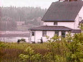 coastal cottage maine1980s 1990s A4 Photo Print