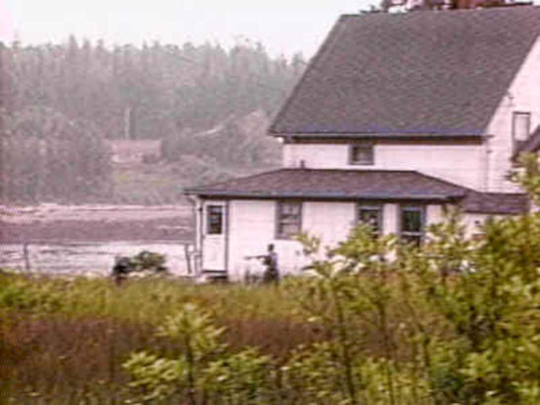 coastal cottage maine1980s 1990s A4 Photo Print