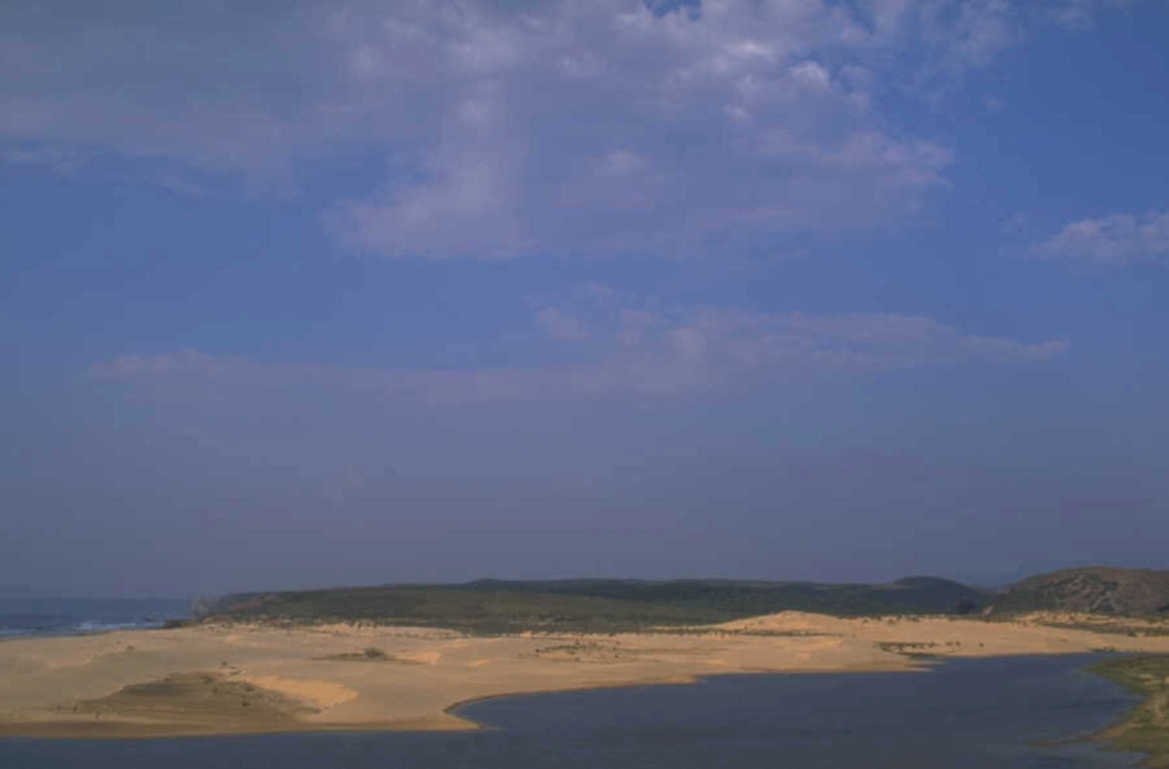 coastal dunes sea 1980s 1990s A4 Photo Print