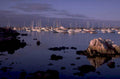 coastal harbor sunset 1980s 1990s A4 Photo Print
