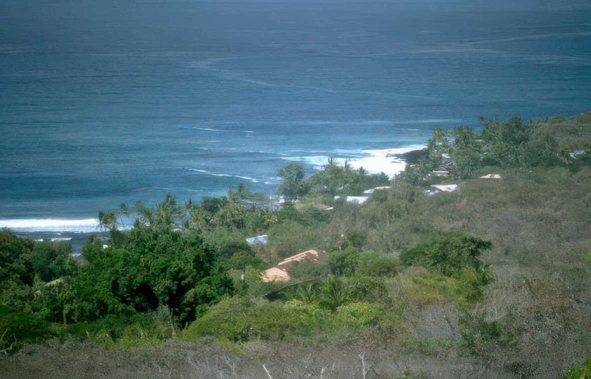 coastal house hawaii Vintage A4 Photo Print