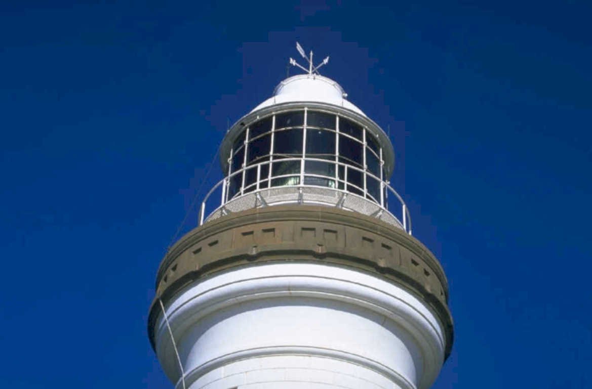 coastal lighthouse bluesky 1980s 1990s A4 Photo Print